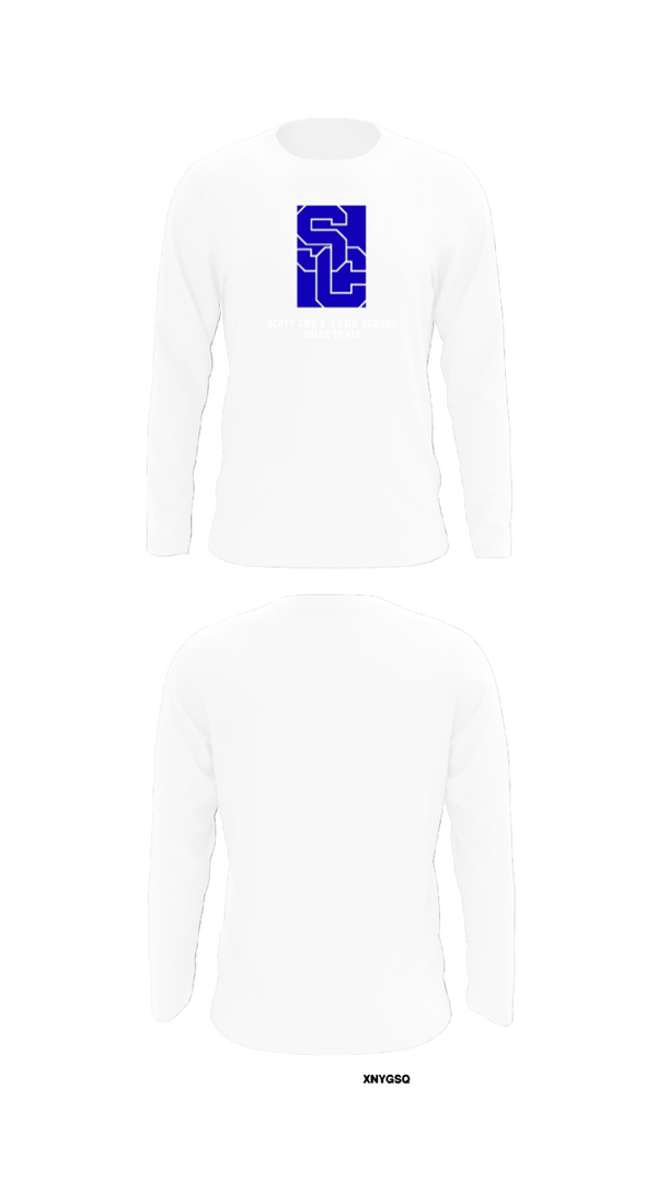Long Sleeve Performance Shirt, Scott City R-1 High School Volleyball, Women's Volleyball, Teamtime, Team time, sublimation, custom sports apparel, team uniforms, spirit wear, spiritwear, sports uniforms, custom shirts, team store, custom team store, fundraiser sports, apparel fundraiser
