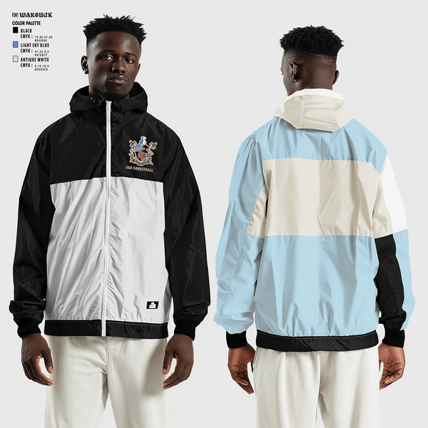 Windbreaker, Crusaders, Men's Basketball, Teamtime, Team time, sublimation, custom sports apparel, team uniforms, spirit wear, spiritwear, sports uniforms, custom shirts, team store, custom team store, fundraiser sports, apparel fundraiser