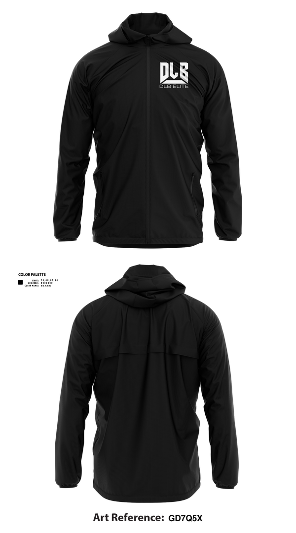 Windbreaker, DLB Elite, , Teamtime, Team time, sublimation, custom sports apparel, team uniforms, spirit wear, spiritwear, sports uniforms, custom shirts, team store, custom team store, fundraiser sports, apparel fundraiser