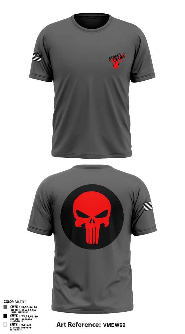 Old School Cotton Feel Shirt, Street Crimes, Police, Teamtime, Team time, sublimation, custom sports apparel, team uniforms, spirit wear, spiritwear, sports uniforms, custom shirts, team store, custom team store, fundraiser sports, apparel fundraiser