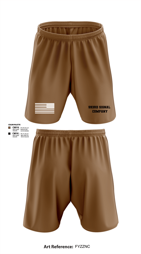 Athletic Shorts With Pockets, 593rd Signal Company, Army, Teamtime, Team time, sublimation, custom sports apparel, team uniforms, spirit wear, spiritwear, sports uniforms, custom shirts, team store, custom team store, fundraiser sports, apparel fundraiser