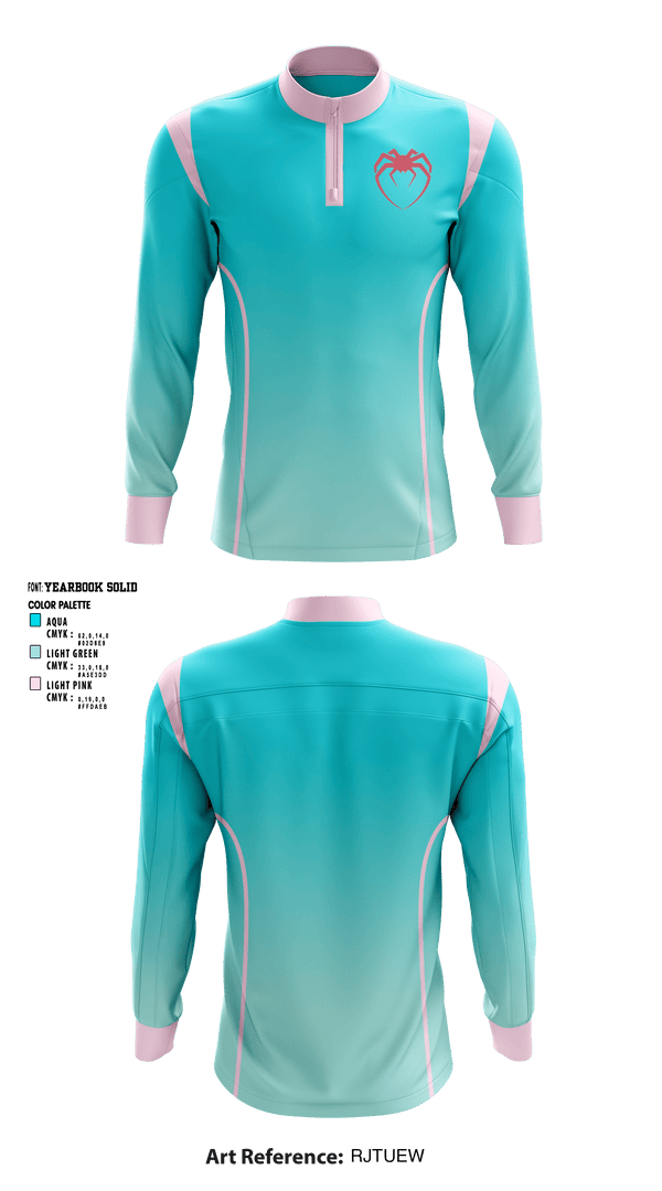 Quarter Zip Jacket, California Spiders, Men's Basketball, Teamtime, Team time, sublimation, custom sports apparel, team uniforms, spirit wear, spiritwear, sports uniforms, custom shirts, team store, custom team store, fundraiser sports, apparel fundraiser