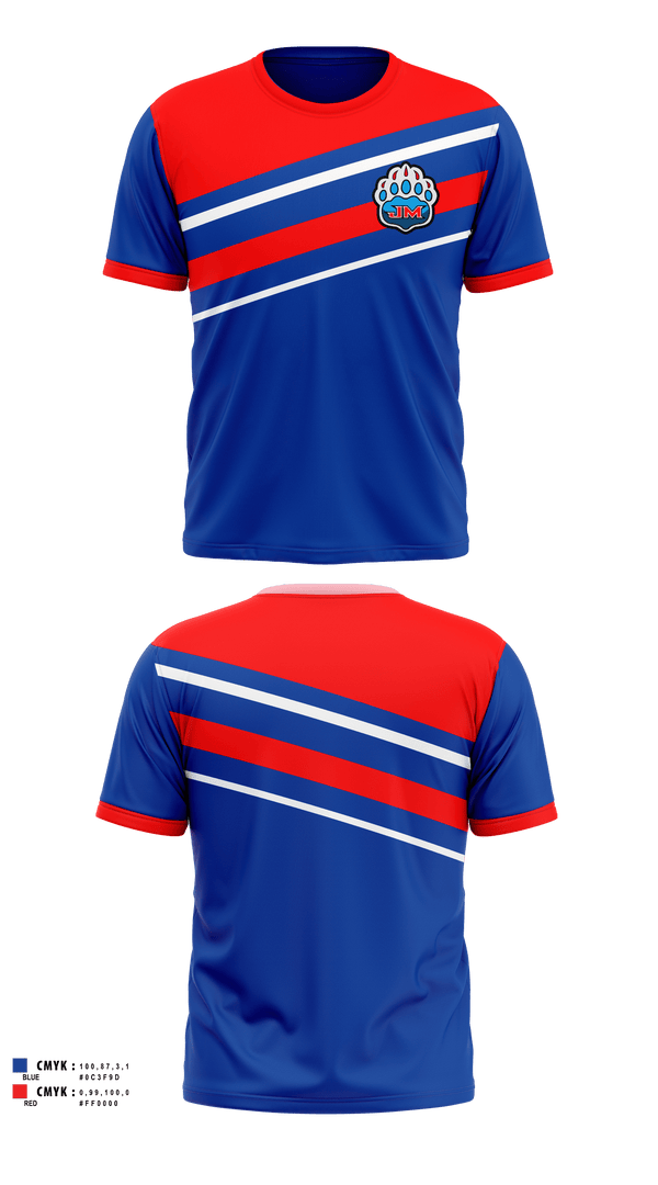 Short Sleeve Performance Shirt, John Marshall, Men's Soccer, Teamtime, Team time, sublimation, custom sports apparel, team uniforms, spirit wear, spiritwear, sports uniforms, custom shirts, team store, custom team store, fundraiser sports, apparel fundraiser