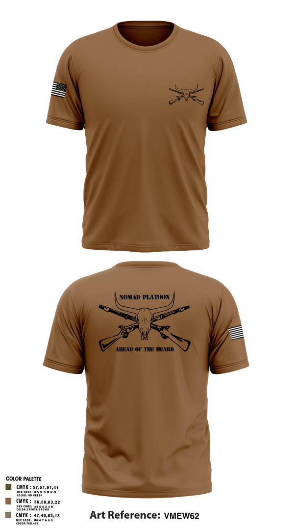 Old School Cotton Feel Shirt, Nomad Platoon, , Teamtime, Team time, sublimation, custom sports apparel, team uniforms, spirit wear, spiritwear, sports uniforms, custom shirts, team store, custom team store, fundraiser sports, apparel fundraiser