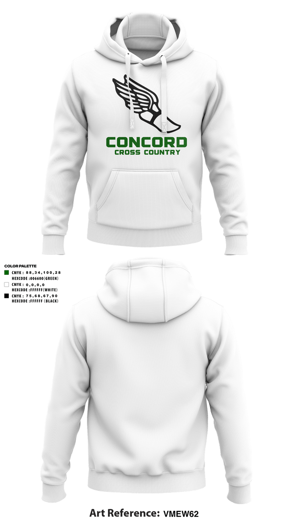 Hoodie, CONCORD HIGH SCHOOL Cross Country, Cross Country, Teamtime, Team time, sublimation, custom sports apparel, team uniforms, spirit wear, spiritwear, sports uniforms, custom shirts, team store, custom team store, fundraiser sports, apparel fundraiser