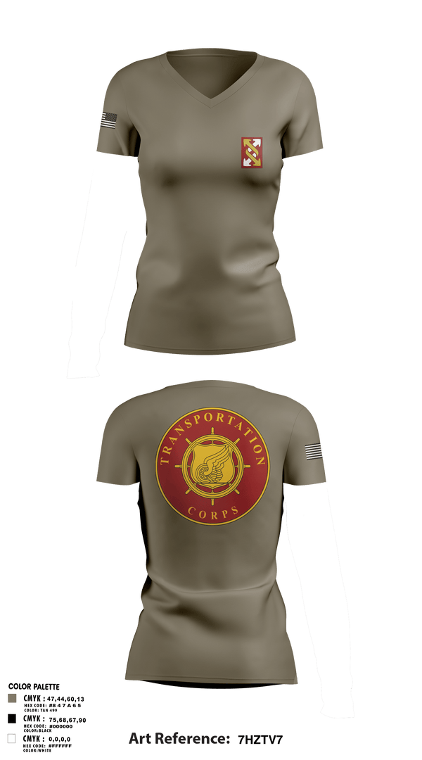 Women's Short Sleeve Vneck Shirt, 993rd Transportation Company, Army, Teamtime, Team time, sublimation, custom sports apparel, team uniforms, spirit wear, spiritwear, sports uniforms, custom shirts, team store, custom team store, fundraiser sports, apparel fundraiser
