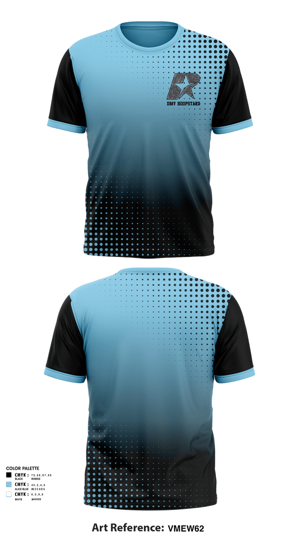 Short Sleeve Performance Shirt, DMV HOOPSTARZ, Men's Basketball, Teamtime, Team time, sublimation, custom sports apparel, team uniforms, spirit wear, spiritwear, sports uniforms, custom shirts, team store, custom team store, fundraiser sports, apparel fundraiser