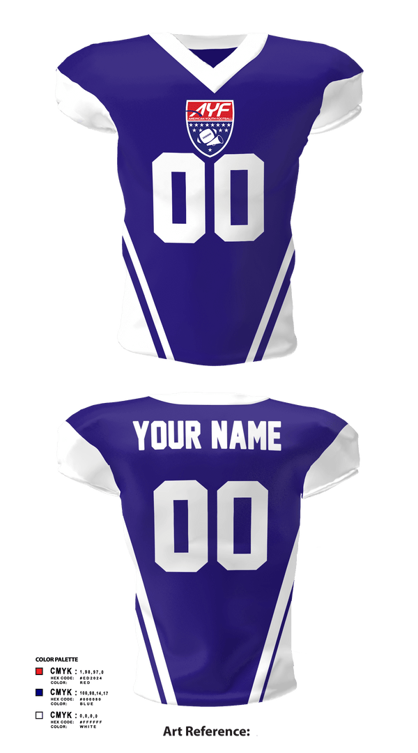 Football Jersey, American Youth Football & Cheer, Football, Teamtime, Team time, sublimation, custom sports apparel, team uniforms, spirit wear, spiritwear, sports uniforms, custom shirts, team store, custom team store, fundraiser sports, apparel fundraiser