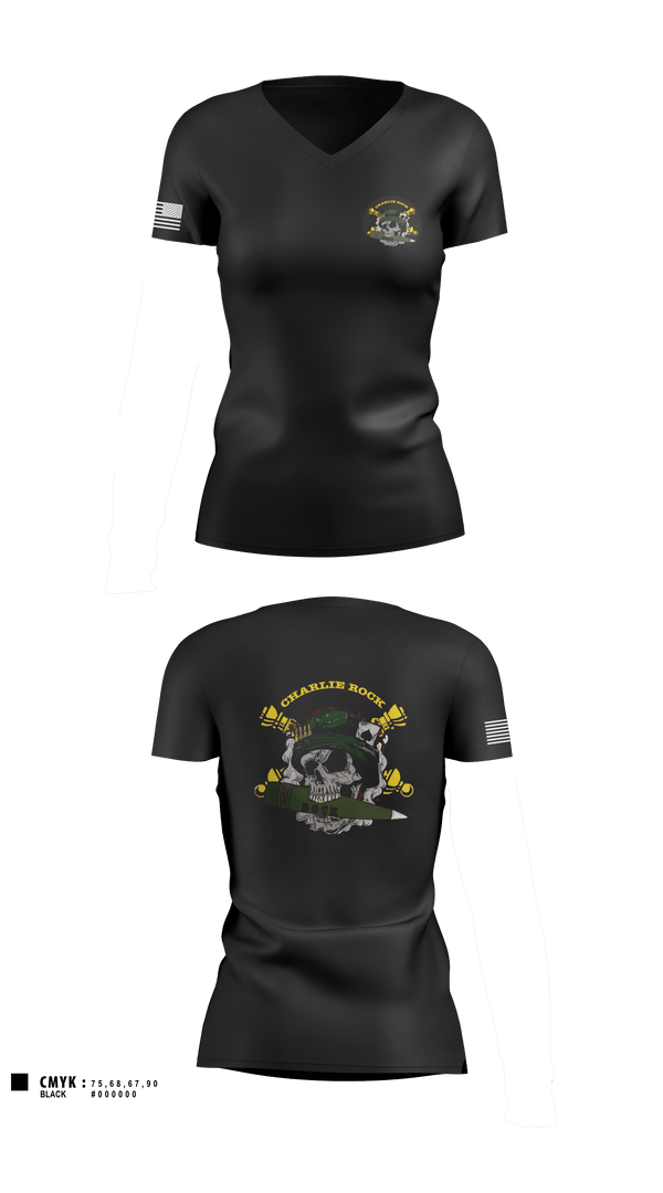 Women's Short Sleeve Vneck Shirt, Charlie rock, Army, Teamtime, Team time, sublimation, custom sports apparel, team uniforms, spirit wear, spiritwear, sports uniforms, custom shirts, team store, custom team store, fundraiser sports, apparel fundraiser
