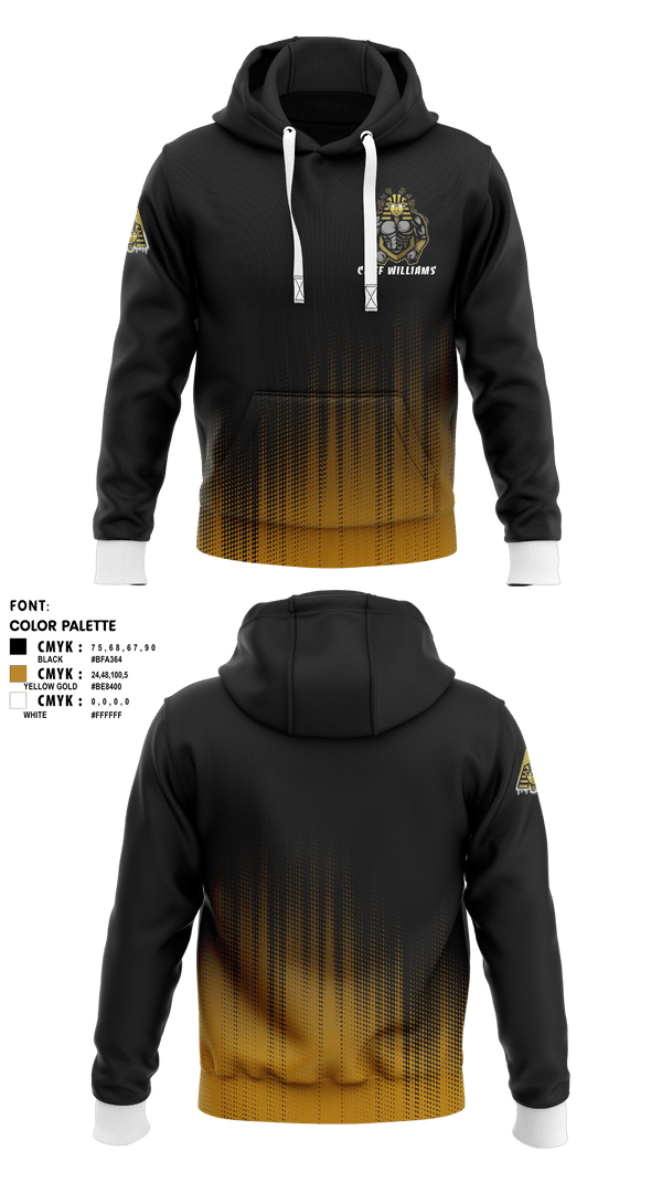Hoodie, Cliff WilliamsCliff Williams, , Teamtime, Team time, sublimation, custom sports apparel, team uniforms, spirit wear, spiritwear, sports uniforms, custom shirts, team store, custom team store, fundraiser sports, apparel fundraiser