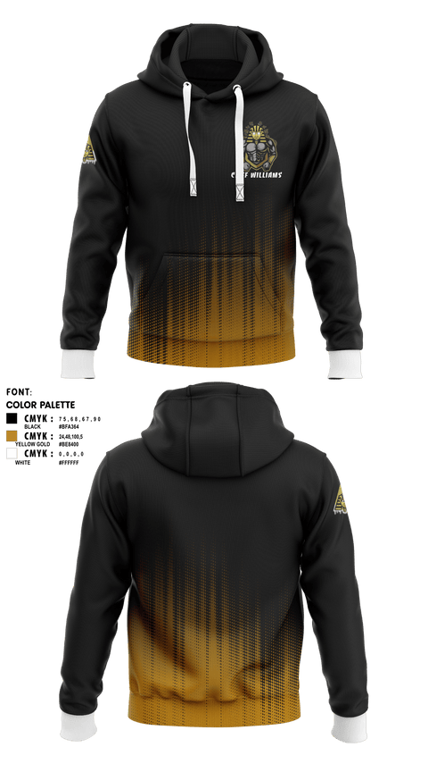 Hoodie, Cliff WilliamsCliff Williams, , Teamtime, Team time, sublimation, custom sports apparel, team uniforms, spirit wear, spiritwear, sports uniforms, custom shirts, team store, custom team store, fundraiser sports, apparel fundraiser