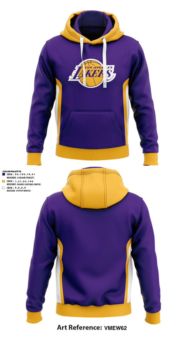 Hoodie, Los angles lakers, Men's Basketball, Teamtime, Team time, sublimation, custom sports apparel, team uniforms, spirit wear, spiritwear, sports uniforms, custom shirts, team store, custom team store, fundraiser sports, apparel fundraiser