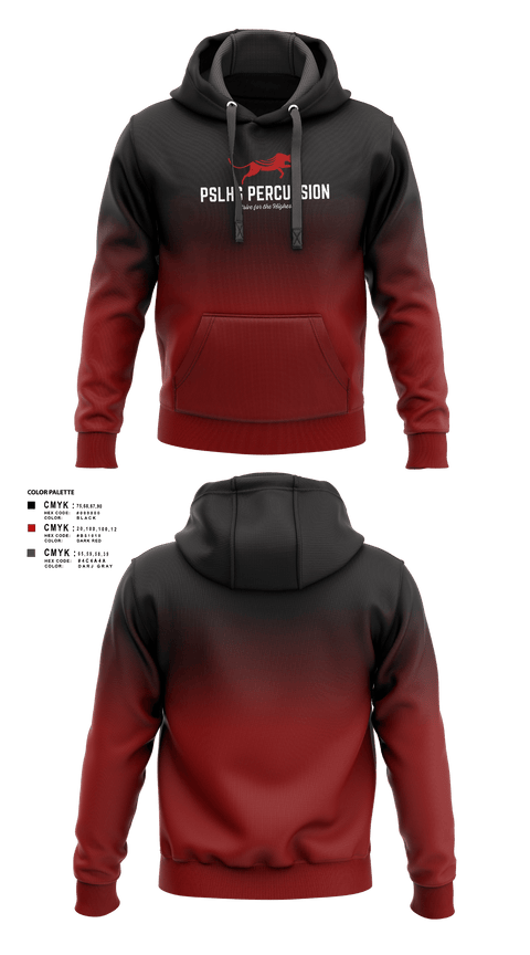 Hoodie, PSLHS Percussion, Men's Soccer, Teamtime, Team time, sublimation, custom sports apparel, team uniforms, spirit wear, spiritwear, sports uniforms, custom shirts, team store, custom team store, fundraiser sports, apparel fundraiser