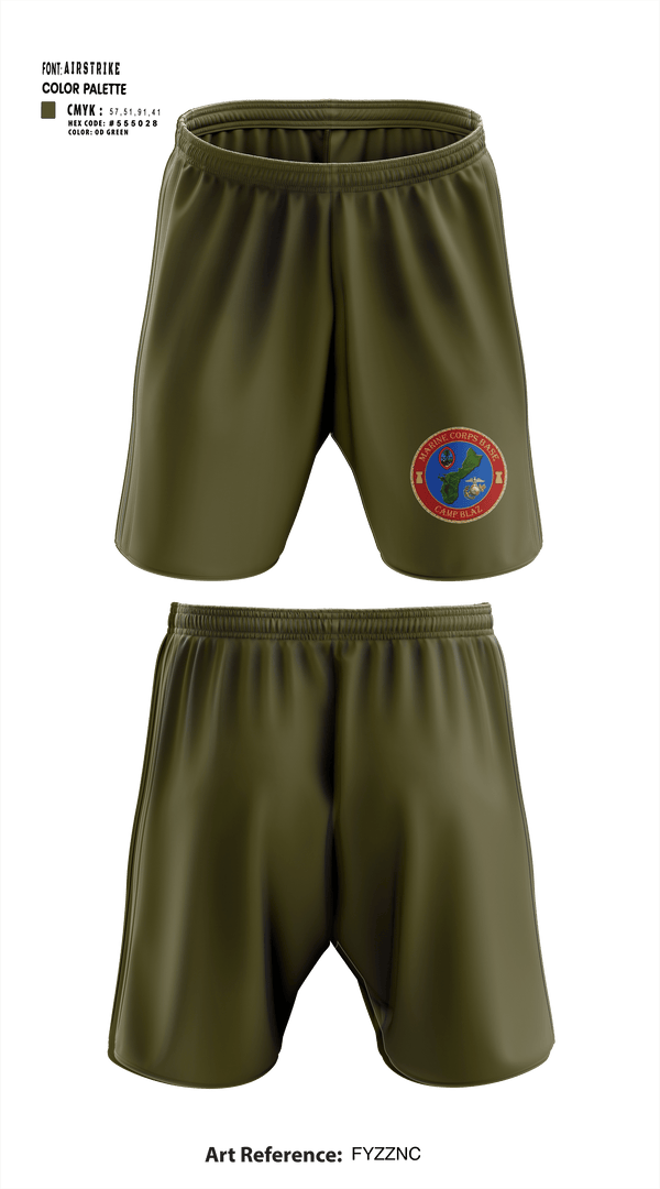 Athletic Shorts With Pockets, MCB Camp Blaz Ordnance, Marines, Teamtime, Team time, sublimation, custom sports apparel, team uniforms, spirit wear, spiritwear, sports uniforms, custom shirts, team store, custom team store, fundraiser sports, apparel fundraiser