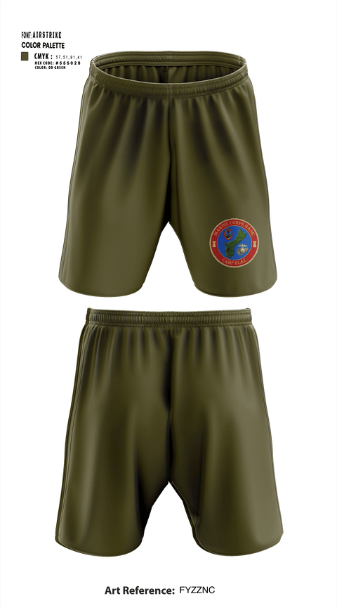 Athletic Shorts With Pockets, MCB Camp Blaz Ordnance, Marines, Teamtime, Team time, sublimation, custom sports apparel, team uniforms, spirit wear, spiritwear, sports uniforms, custom shirts, team store, custom team store, fundraiser sports, apparel fundraiser