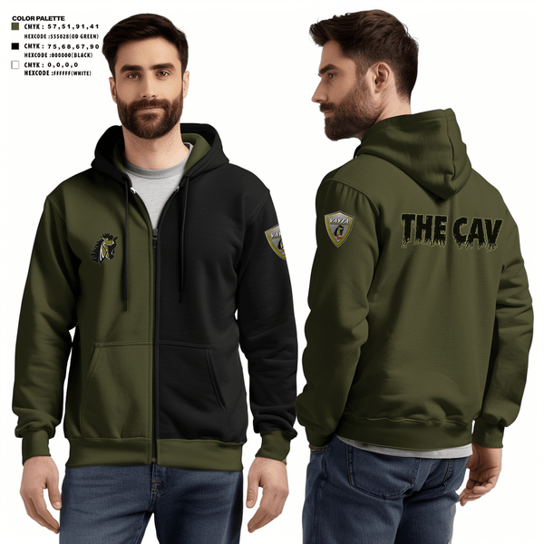 Zip Hoodie, Eastern Panhandle Cavalry, Football, Teamtime, Team time, sublimation, custom sports apparel, team uniforms, spirit wear, spiritwear, sports uniforms, custom shirts, team store, custom team store, fundraiser sports, apparel fundraiser