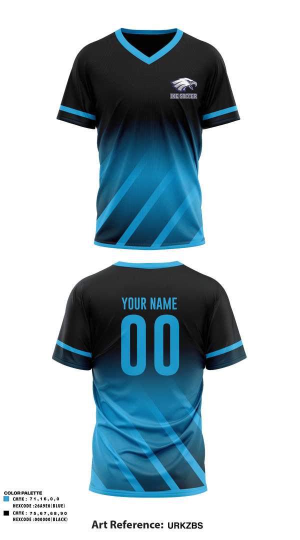 Mens Soccer Jersey, IKE, Men's Soccer, Teamtime, Team time, sublimation, custom sports apparel, team uniforms, spirit wear, spiritwear, sports uniforms, custom shirts, team store, custom team store, fundraiser sports, apparel fundraiser