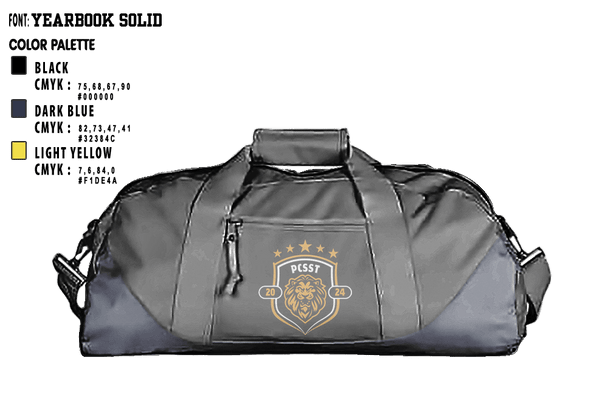 Duffle Bag, Pcsst, Men's Soccer, Teamtime, Team time, sublimation, custom sports apparel, team uniforms, spirit wear, spiritwear, sports uniforms, custom shirts, team store, custom team store, fundraiser sports, apparel fundraiser