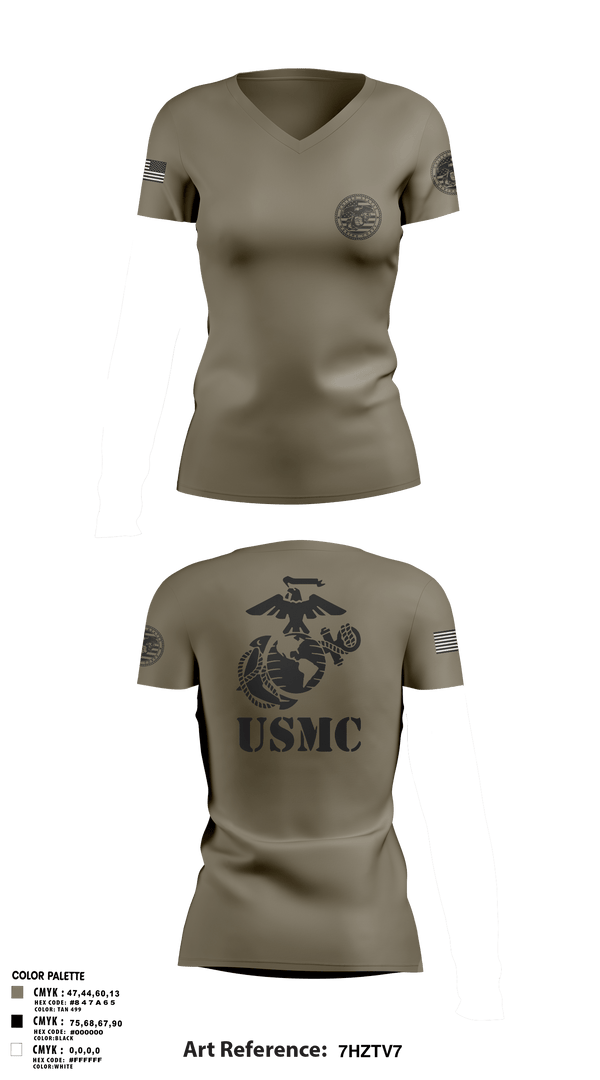 Women's Short Sleeve Vneck Shirt, Marines, Marines, Teamtime, Team time, sublimation, custom sports apparel, team uniforms, spirit wear, spiritwear, sports uniforms, custom shirts, team store, custom team store, fundraiser sports, apparel fundraiser