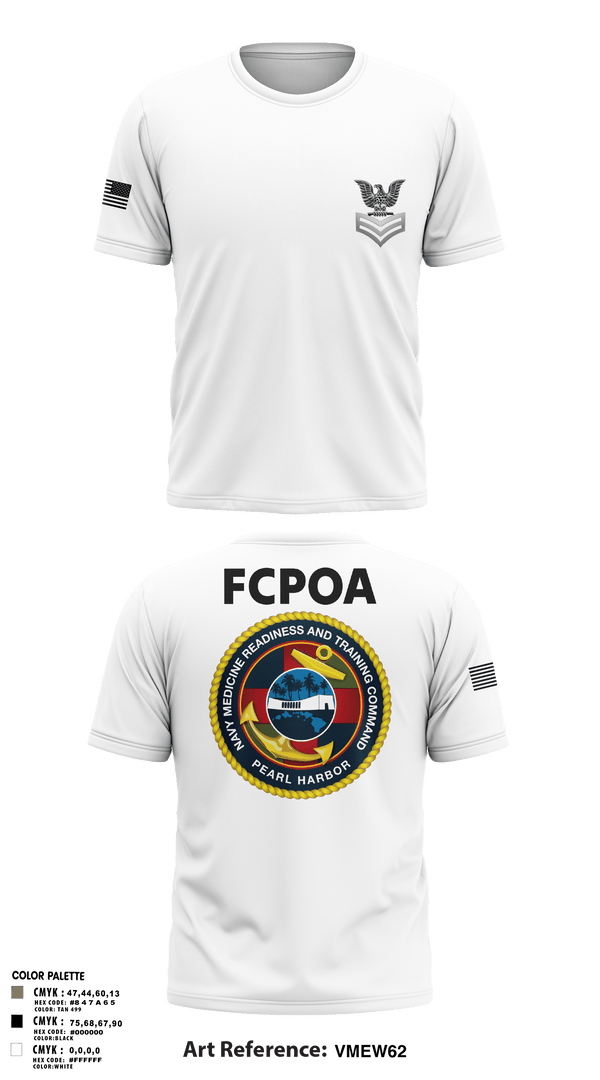 Old School Cotton Feel Shirt, NMRTC-PH FCPOA, Navy, Teamtime, Team time, sublimation, custom sports apparel, team uniforms, spirit wear, spiritwear, sports uniforms, custom shirts, team store, custom team store, fundraiser sports, apparel fundraiser
