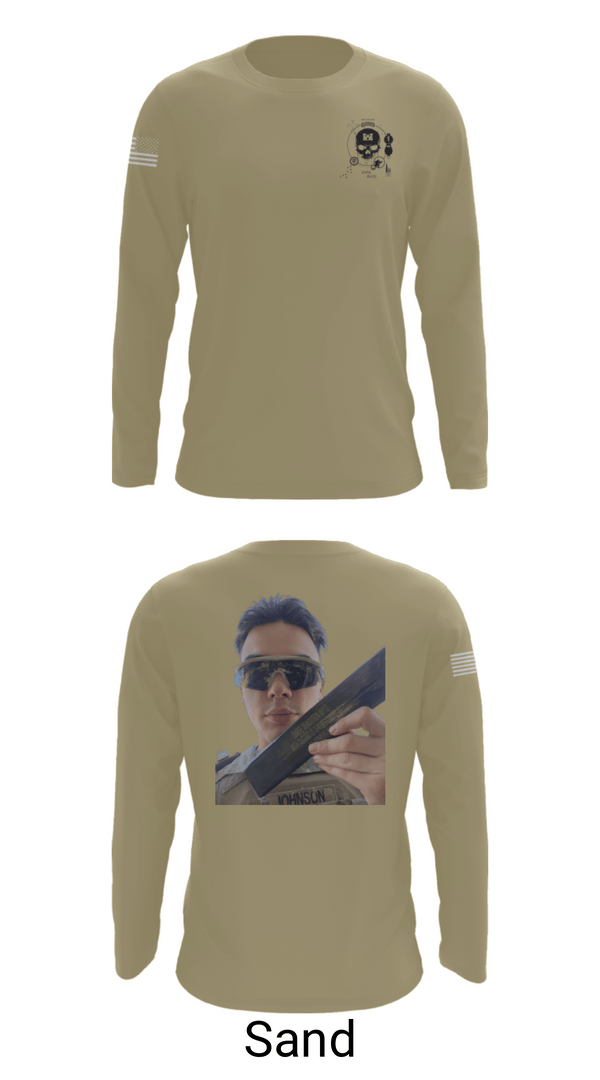 Long Sleeve Performance Shirt, 374TH CECI, Army, Teamtime, Team time, sublimation, custom sports apparel, team uniforms, spirit wear, spiritwear, sports uniforms, custom shirts, team store, custom team store, fundraiser sports, apparel fundraiser