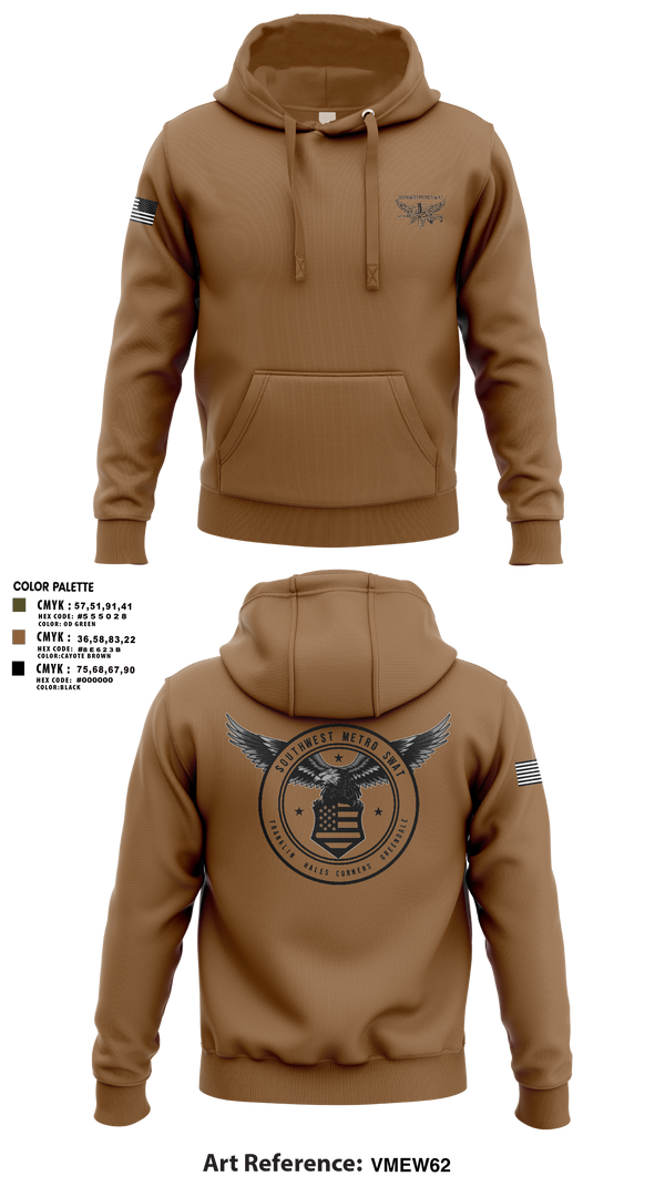 Hoodie, Southwest Metro SWAT, Police, Teamtime, Team time, sublimation, custom sports apparel, team uniforms, spirit wear, spiritwear, sports uniforms, custom shirts, team store, custom team store, fundraiser sports, apparel fundraiser