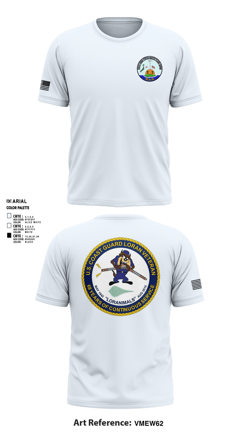 Short Sleeve Performance Shirt, Marcus Island Loran Station, Coast Guard, Teamtime, Team time, sublimation, custom sports apparel, team uniforms, spirit wear, spiritwear, sports uniforms, custom shirts, team store, custom team store, fundraiser sports, apparel fundraiser