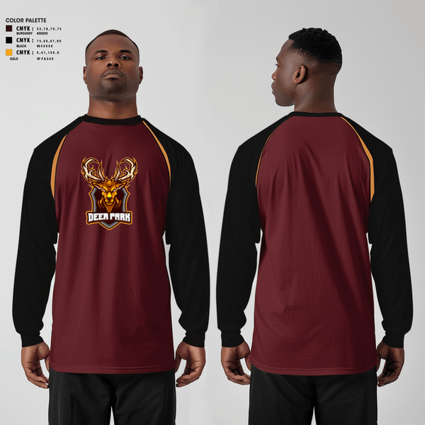 Long Sleeve Performance Shirt, Deer park bucks, Men's Basketball, Teamtime, Team time, sublimation, custom sports apparel, team uniforms, spirit wear, spiritwear, sports uniforms, custom shirts, team store, custom team store, fundraiser sports, apparel fundraiser
