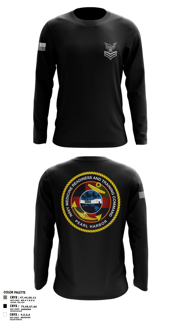 Long Sleeve Performance Shirt, NMRTC-PH FCPOA, Navy, Teamtime, Team time, sublimation, custom sports apparel, team uniforms, spirit wear, spiritwear, sports uniforms, custom shirts, team store, custom team store, fundraiser sports, apparel fundraiser
