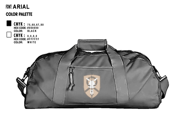 Duffle Bag, 1st Platoon, 423 TC1st Platoon, 423 TC, Army, Teamtime, Team time, sublimation, custom sports apparel, team uniforms, spirit wear, spiritwear, sports uniforms, custom shirts, team store, custom team store, fundraiser sports, apparel fundraiser