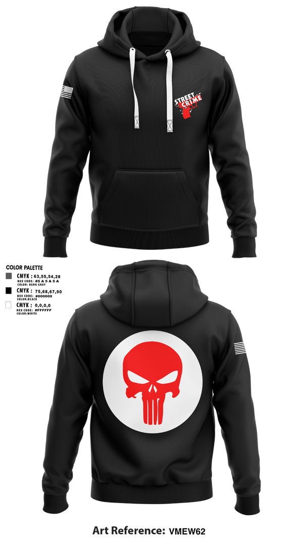 Hoodie, Street Crimes, Police, Teamtime, Team time, sublimation, custom sports apparel, team uniforms, spirit wear, spiritwear, sports uniforms, custom shirts, team store, custom team store, fundraiser sports, apparel fundraiser