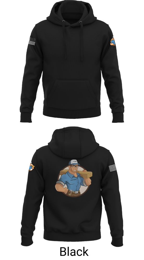 Hoodie, Gómez Door’s & Trim, , Teamtime, Team time, sublimation, custom sports apparel, team uniforms, spirit wear, spiritwear, sports uniforms, custom shirts, team store, custom team store, fundraiser sports, apparel fundraiser