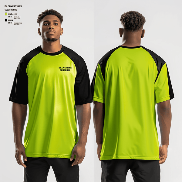 Short Sleeve Performance Shirt, STINGRAYS, Baseball, Teamtime, Team time, sublimation, custom sports apparel, team uniforms, spirit wear, spiritwear, sports uniforms, custom shirts, team store, custom team store, fundraiser sports, apparel fundraiser