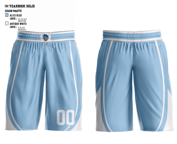 Mens Basketball Shorts, FALCONS, Men's Basketball, Teamtime, Team time, sublimation, custom sports apparel, team uniforms, spirit wear, spiritwear, sports uniforms, custom shirts, team store, custom team store, fundraiser sports, apparel fundraiser