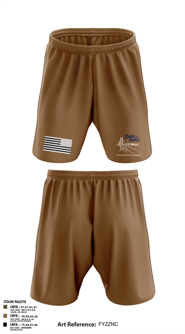 Athletic Shorts With Pockets, Inversed CrewBART PD Fugitive Task Force, Police, Teamtime, Team time, sublimation, custom sports apparel, team uniforms, spirit wear, spiritwear, sports uniforms, custom shirts, team store, custom team store, fundraiser sports, apparel fundraiser