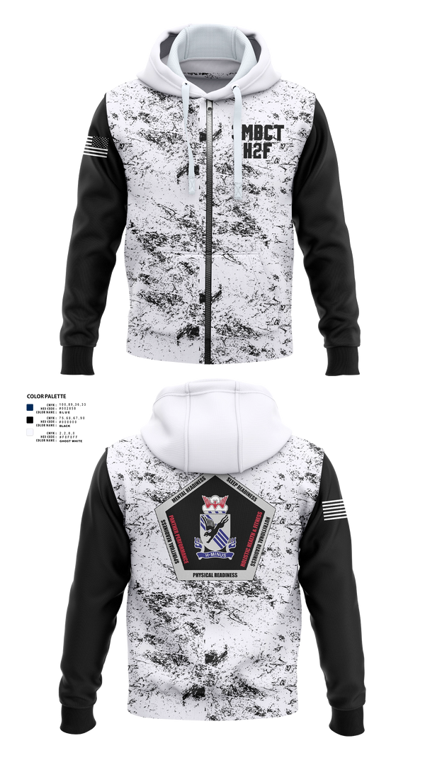 3BCT H2F 56762054 Zip Hoodie - 135