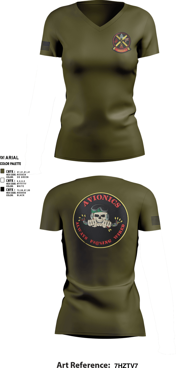 Women's Short Sleeve Vneck Shirt, HMX-1, Marines, Teamtime, Team time, sublimation, custom sports apparel, team uniforms, spirit wear, spiritwear, sports uniforms, custom shirts, team store, custom team store, fundraiser sports, apparel fundraiser