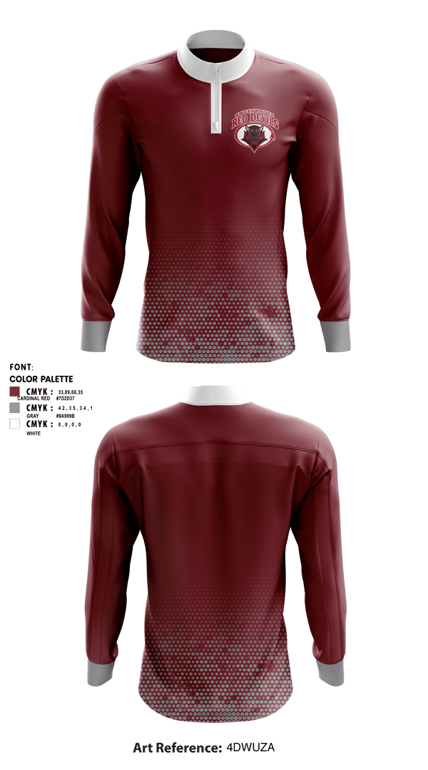 Quarter Zip Jacket, Sweetwater, Wrestling, Teamtime, Team time, sublimation, custom sports apparel, team uniforms, spirit wear, spiritwear, sports uniforms, custom shirts, team store, custom team store, fundraiser sports, apparel fundraiser
