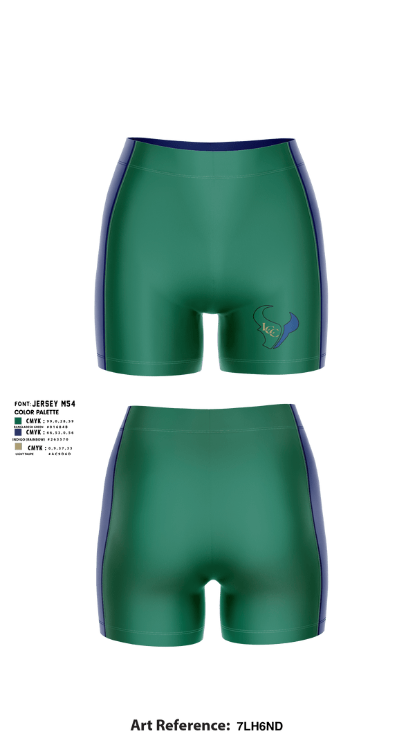 Women's Compression Shorts, La Costa Canyon High School Volleyball, Women's Volleyball, Teamtime, Team time, sublimation, custom sports apparel, team uniforms, spirit wear, spiritwear, sports uniforms, custom shirts, team store, custom team store, fundraiser sports, apparel fundraiser