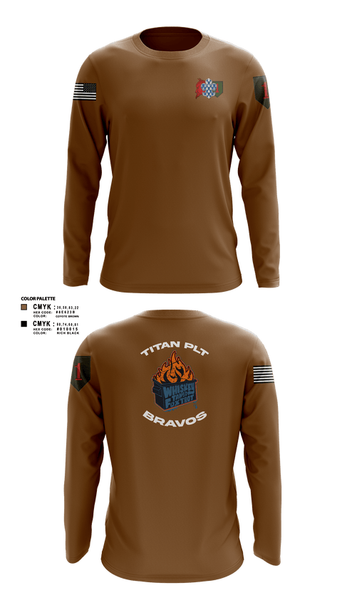 Long Sleeve Performance Shirt, 3rd plt kingsmen, Army, Teamtime, Team time, sublimation, custom sports apparel, team uniforms, spirit wear, spiritwear, sports uniforms, custom shirts, team store, custom team store, fundraiser sports, apparel fundraiser