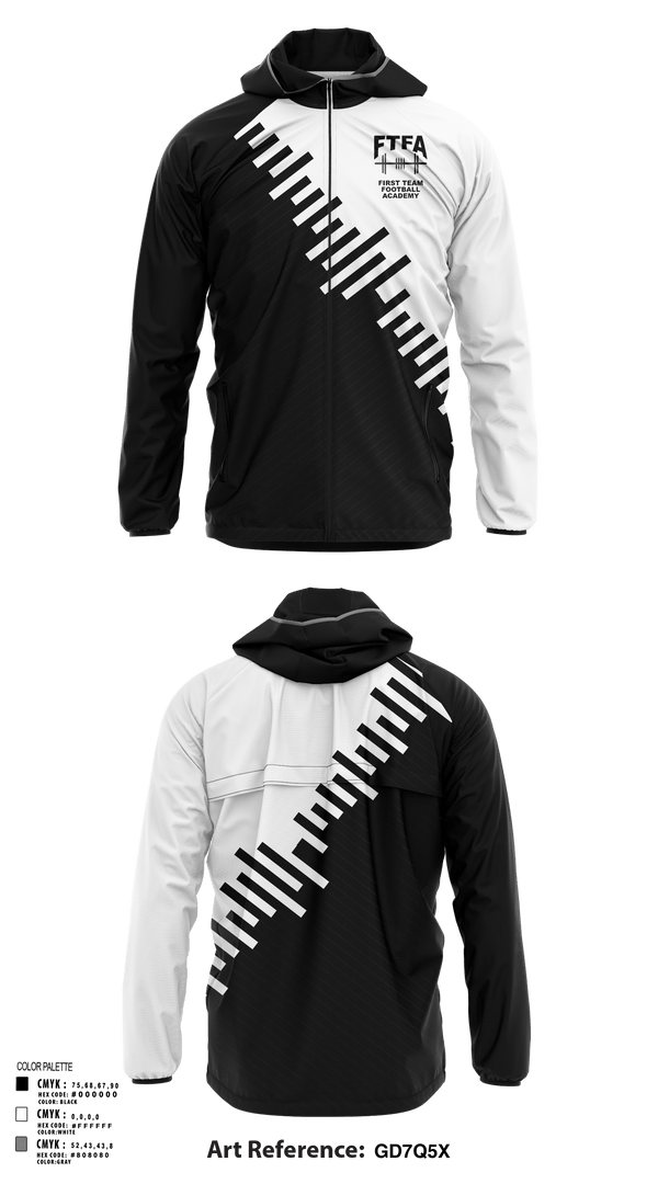 Windbreaker, First Team Football Academy, Football, Teamtime, Team time, sublimation, custom sports apparel, team uniforms, spirit wear, spiritwear, sports uniforms, custom shirts, team store, custom team store, fundraiser sports, apparel fundraiser
