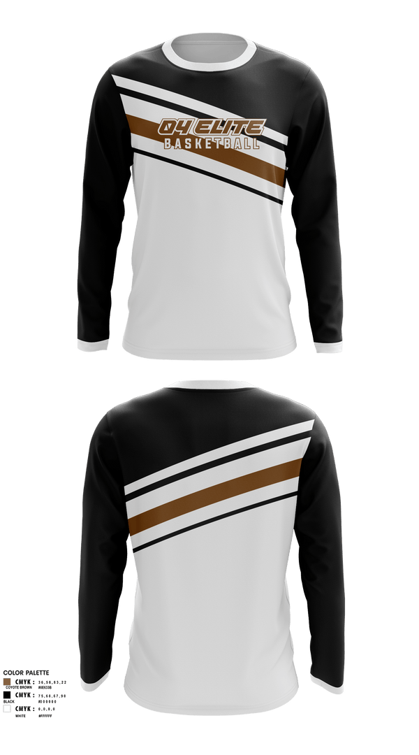 Long Sleeve Performance Shirt, 04 elite, Men's Basketball, Teamtime, Team time, sublimation, custom sports apparel, team uniforms, spirit wear, spiritwear, sports uniforms, custom shirts, team store, custom team store, fundraiser sports, apparel fundraiser