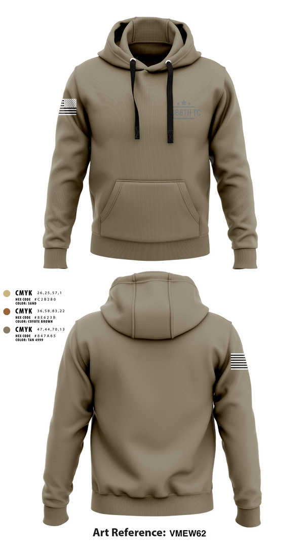 Hoodie, 2668th TC, National Guard, Teamtime, Team time, sublimation, custom sports apparel, team uniforms, spirit wear, spiritwear, sports uniforms, custom shirts, team store, custom team store, fundraiser sports, apparel fundraiser