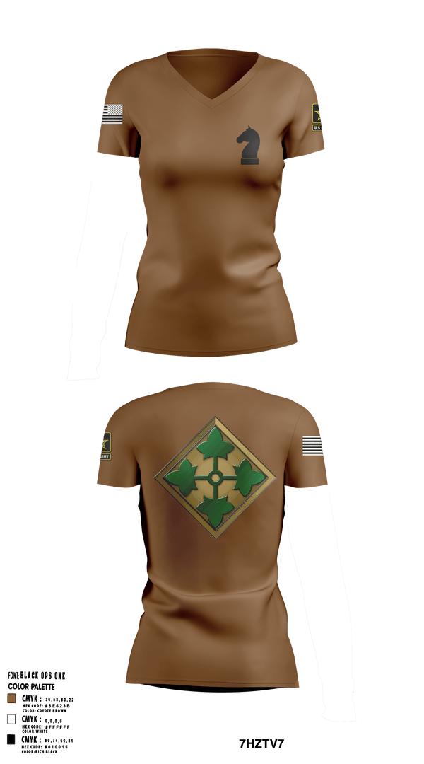 Women's Short Sleeve Vneck Shirt, Oregon EMS4th ID Iron HorseOregon EMS, , Teamtime, Team time, sublimation, custom sports apparel, team uniforms, spirit wear, spiritwear, sports uniforms, custom shirts, team store, custom team store, fundraiser sports, apparel fundraiser