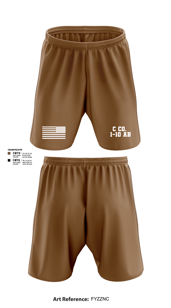 Athletic Shorts With Pockets, C Co. 1-10 AB, , Teamtime, Team time, sublimation, custom sports apparel, team uniforms, spirit wear, spiritwear, sports uniforms, custom shirts, team store, custom team store, fundraiser sports, apparel fundraiser