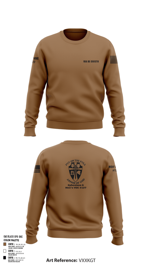 Crew Neck Sweatshirt, Service AideService AideVia De Cristo, , Teamtime, Team time, sublimation, custom sports apparel, team uniforms, spirit wear, spiritwear, sports uniforms, custom shirts, team store, custom team store, fundraiser sports, apparel fundraiser