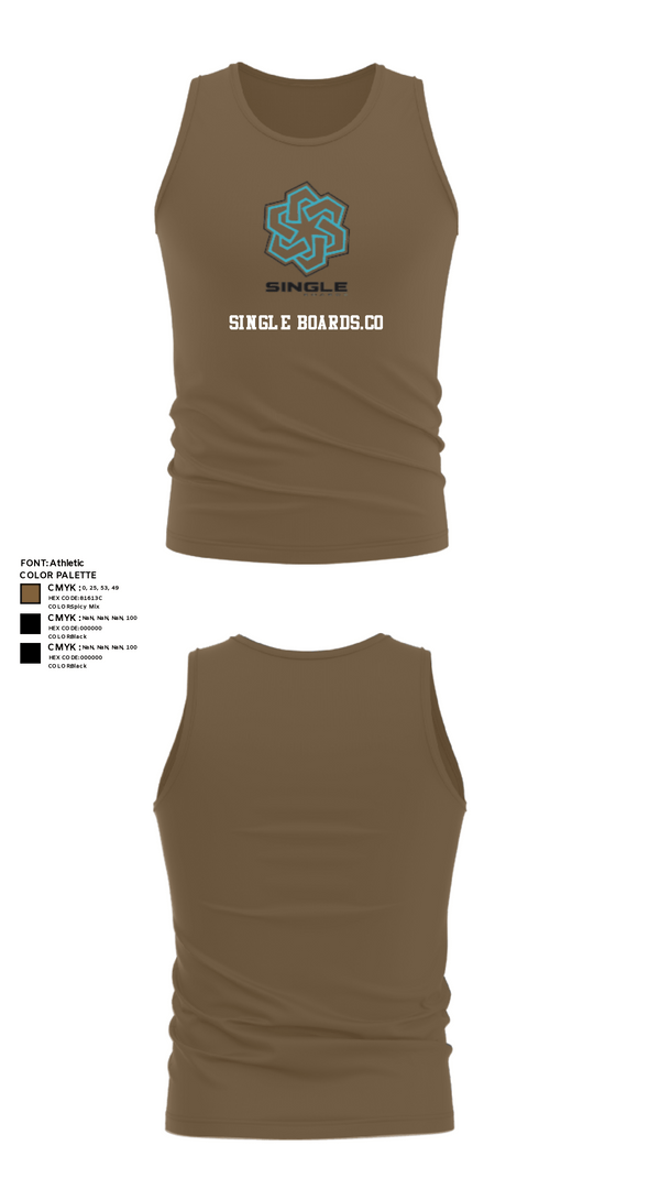 Tank Top, Single Boards.co, E-Sports, Teamtime, Team time, sublimation, custom sports apparel, team uniforms, spirit wear, spiritwear, sports uniforms, custom shirts, team store, custom team store, fundraiser sports, apparel fundraiser