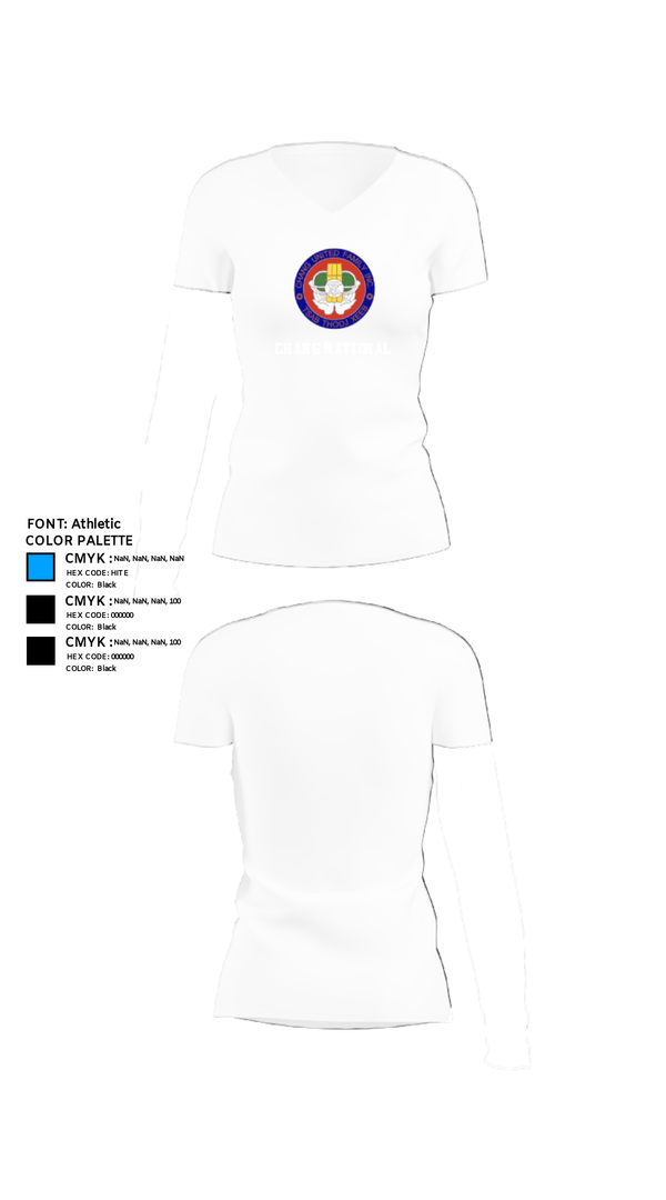 Women's Short Sleeve Vneck Shirt, Chang National, , Teamtime, Team time, sublimation, custom sports apparel, team uniforms, spirit wear, spiritwear, sports uniforms, custom shirts, team store, custom team store, fundraiser sports, apparel fundraiser