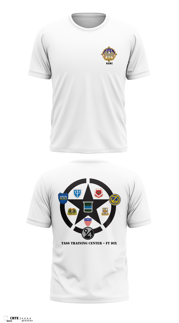 Old School Cotton Feel Shirt, 80th TC, TTC-Dix, Army, Teamtime, Team time, sublimation, custom sports apparel, team uniforms, spirit wear, spiritwear, sports uniforms, custom shirts, team store, custom team store, fundraiser sports, apparel fundraiser