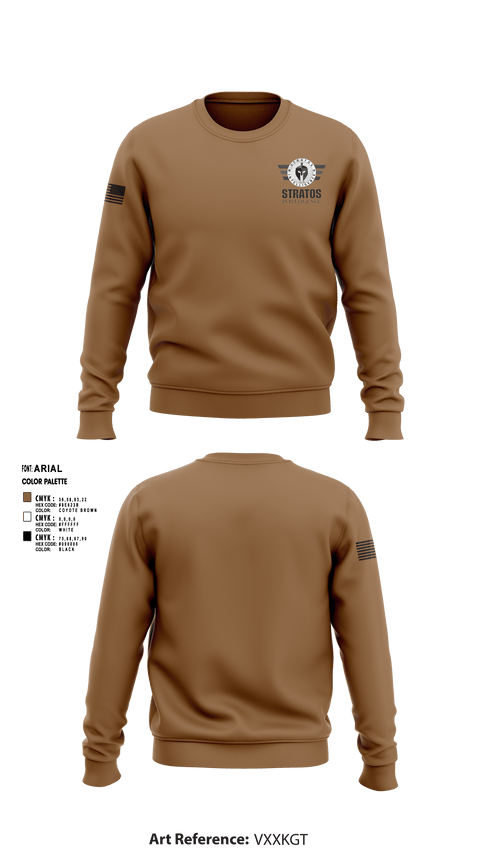 Crew Neck Sweatshirt, Stratos Intelligence, , Teamtime, Team time, sublimation, custom sports apparel, team uniforms, spirit wear, spiritwear, sports uniforms, custom shirts, team store, custom team store, fundraiser sports, apparel fundraiser